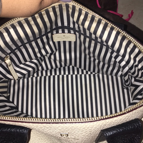 Kate Spade Cream/Black Handbag - Picture 4 of 5